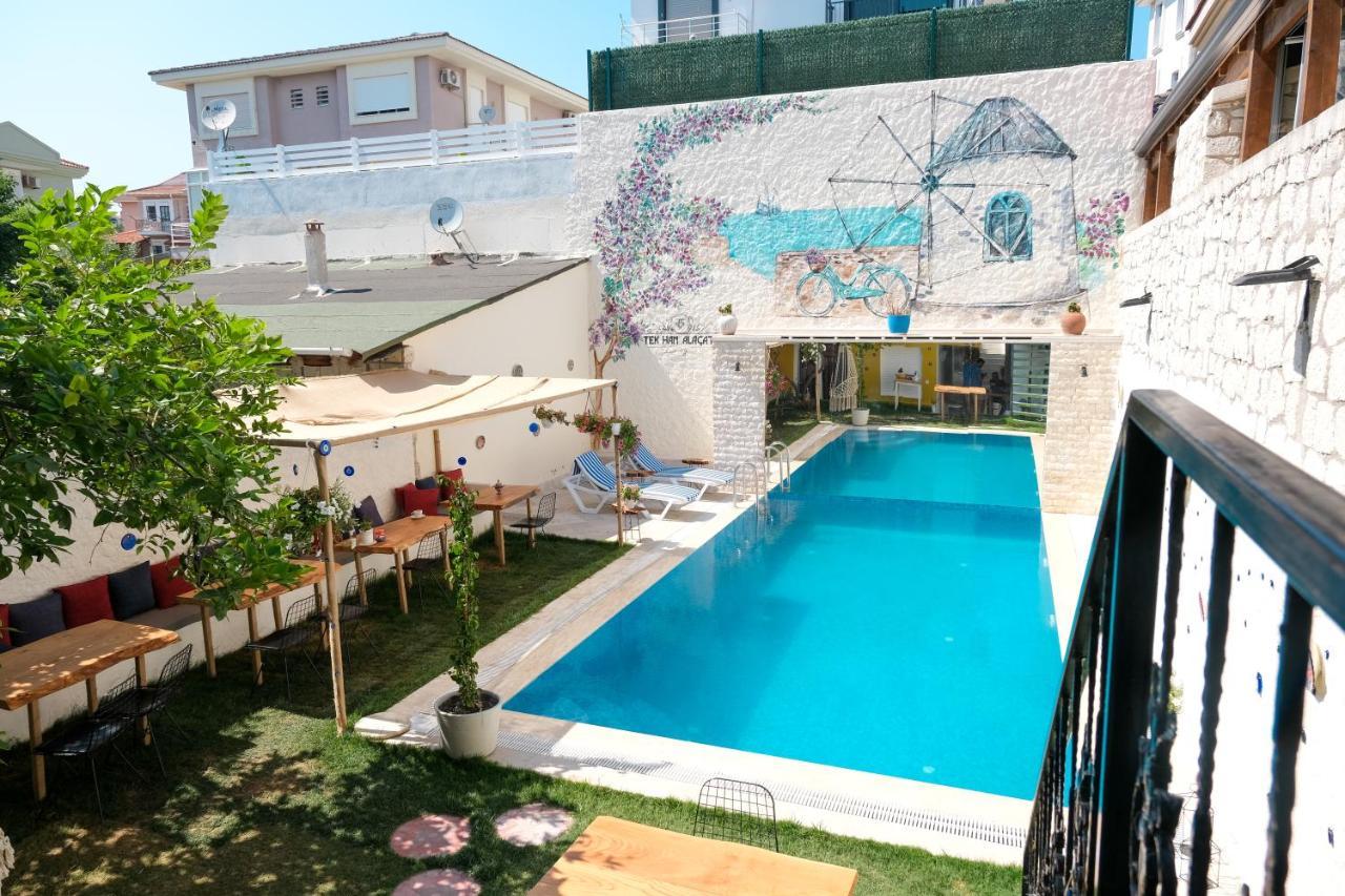 Tek Han Alacati Hotel Exterior foto